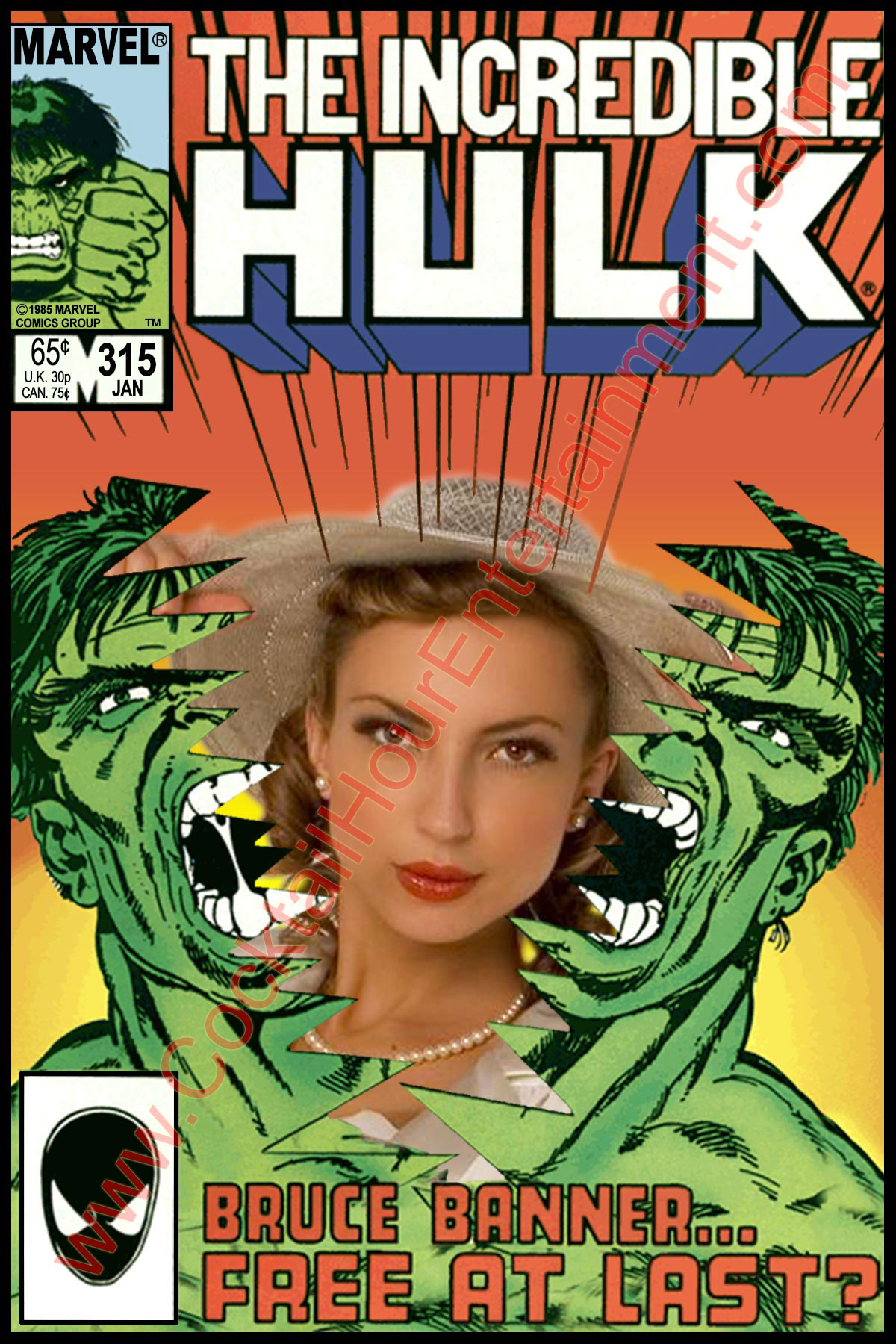 hulk green screen