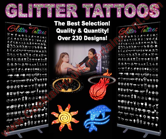 florida glitter tattoos