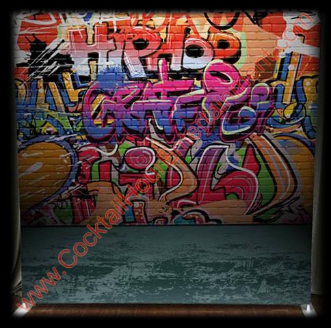 graffiti hip hop backdrop